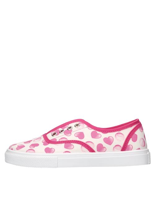Slip on in tessuto MONNALISA | 8CE009 5733 9997BIANCO-ROSA